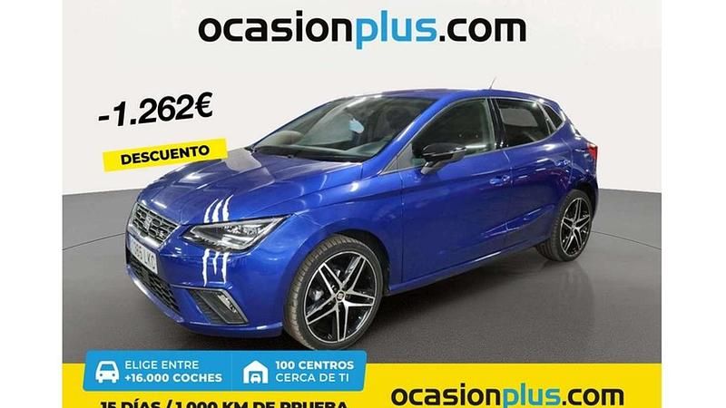 Azul Usado 2020 Seat Ibiza FR Utilitario | 12.628 € (Precio justo) - Imagen 1/4