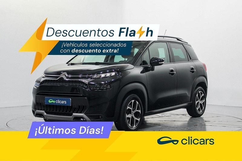 Gris Usado 2023 Citroën C3 Aircross PureTech SUV | 13.490 € (Precio justo) - Imagen 1/4