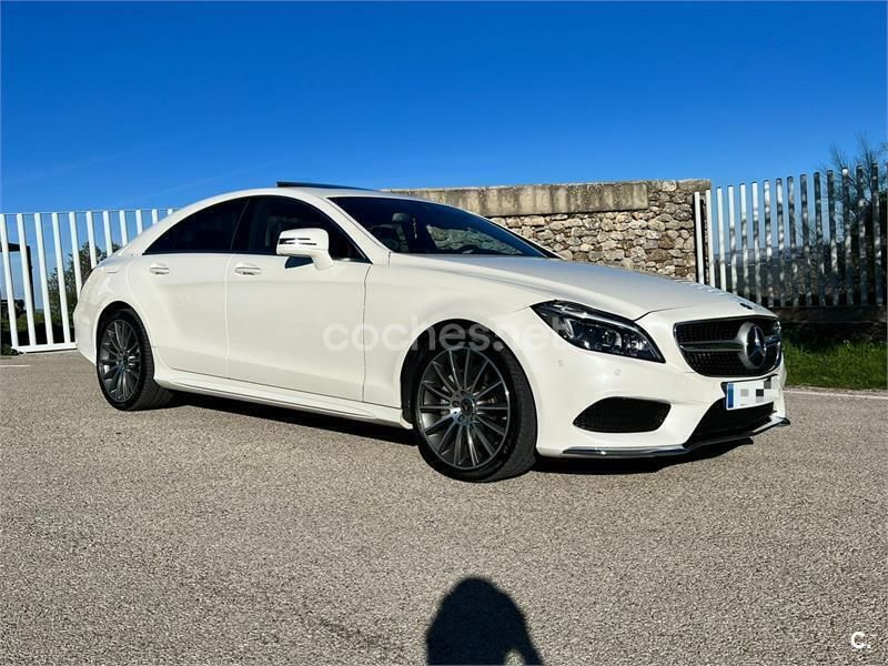 Usado Mercedes CLS350 258 CV (189 kW) 2017 Blanco Berlina