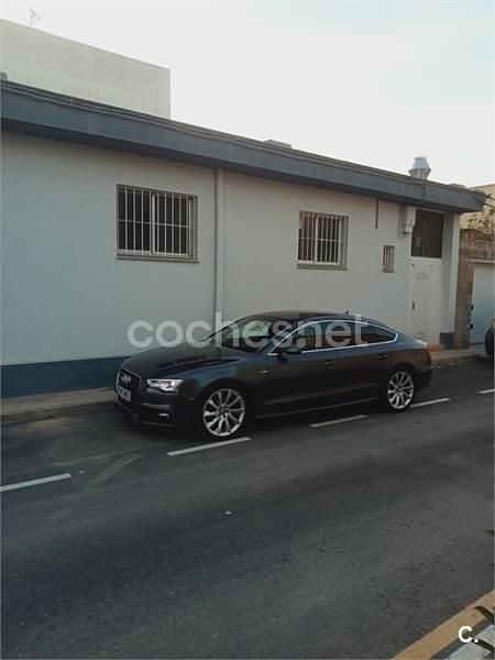 Gris / plata Usado 2014 Audi A5 Sportback Advanced Berlina | 15.000 € (Buen precio) - Imagen 1/4