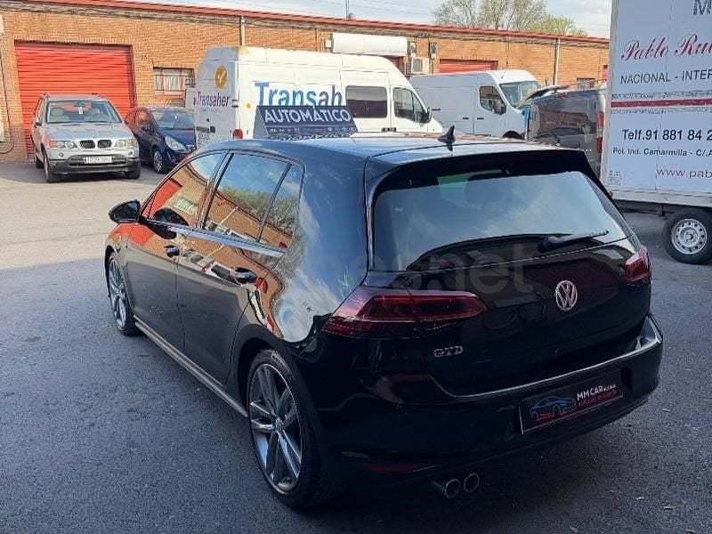 Usado VW Golf VII GTD 184 CV (135 kW) 2015 Negro Berlina
