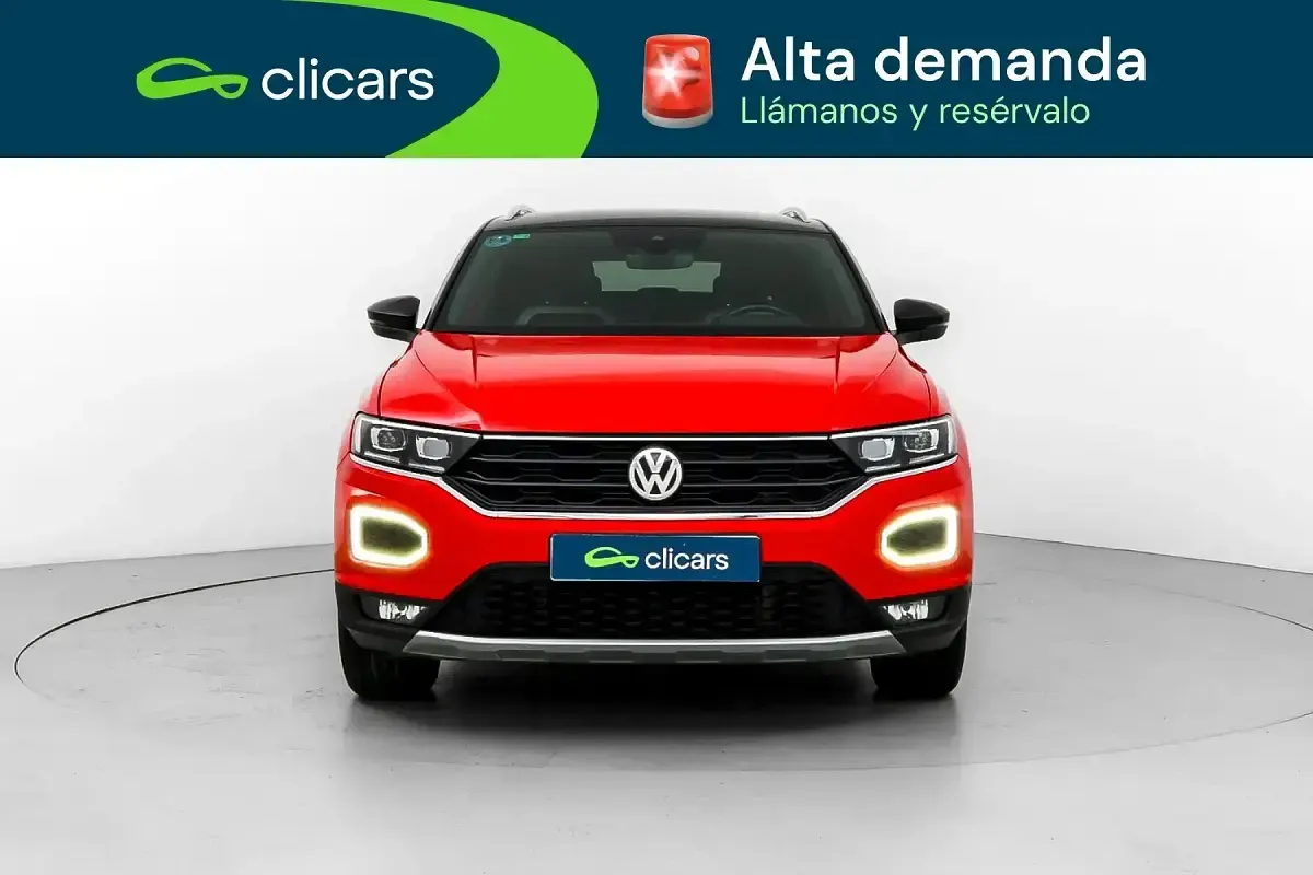 Usado VW T-Roc Sportline 150 CV (110 kW) 2019 Rojo SUV