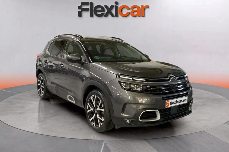 Gris Usado 2021 Citroën C5 Aircross Shine SUV | 17.990 € (Precio justo) - Imagen 1/4
