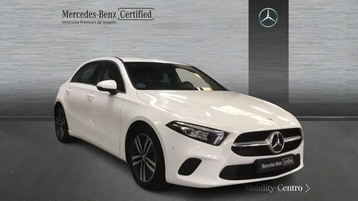 Usado Mercedes A200 Progressive 163 CV (119 kW) 2022 Blanco polar  pintura unicolor Berlina