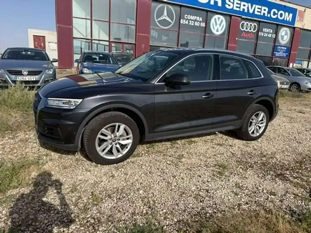 Usado Audi Q5 163 CV (119 kW) 2017 Gris SUV