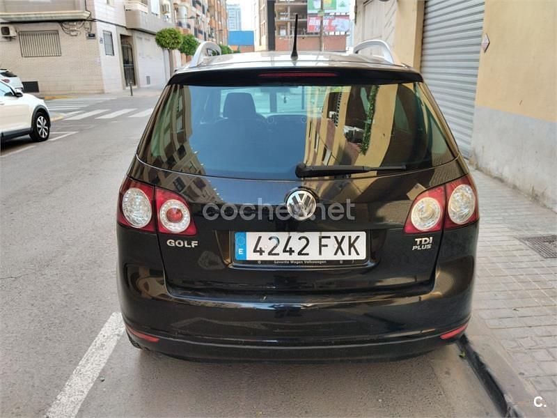 Usado VW Golf Plus Cross Highline 105 CV (77 kW) 2007 Negro Monovolumen