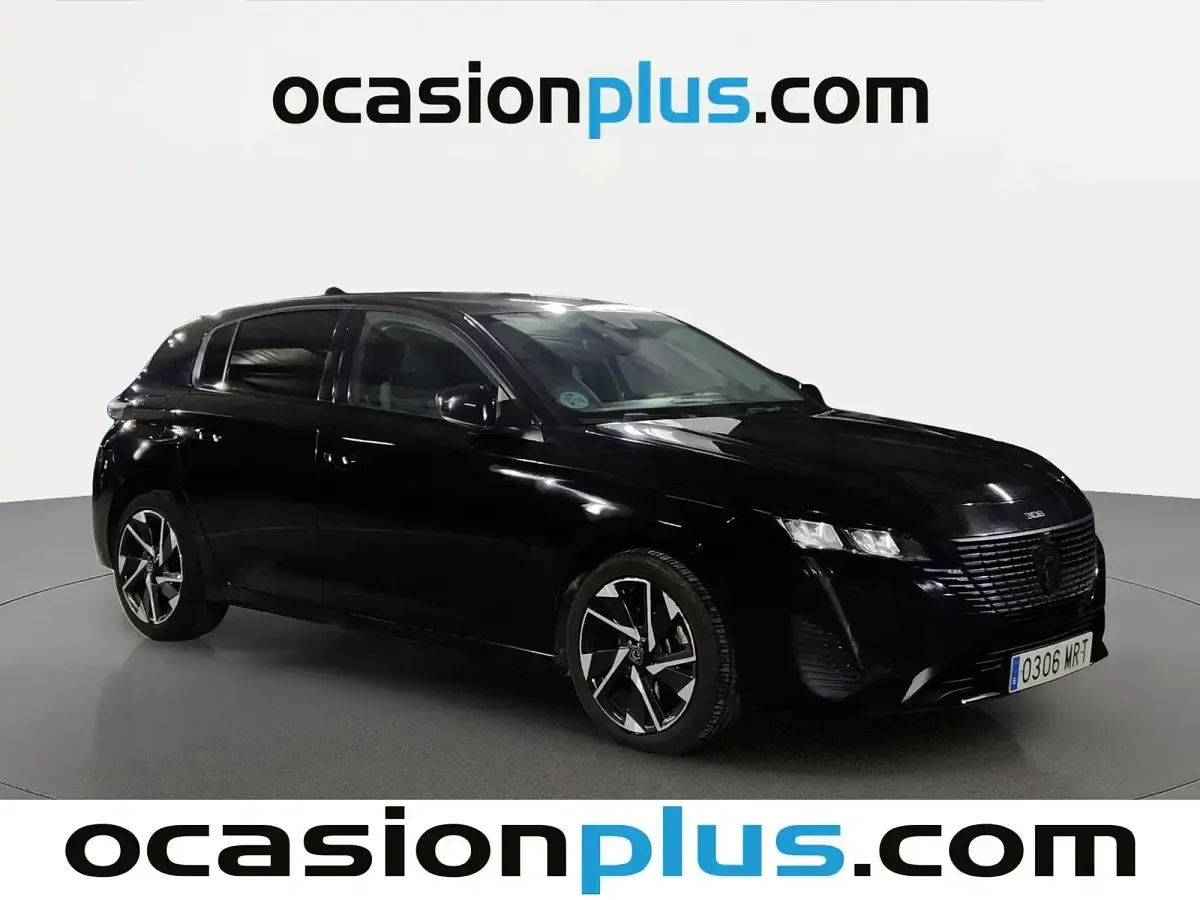 Usado Peugeot 308 Allure 130 CV (95 kW) 2024 Negro Berlina