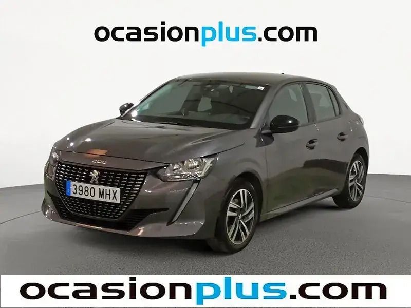 Gris Usado 2023 Peugeot 208 Active Utilitario | 12.446 € (Buen precio) - Imagen 1/4