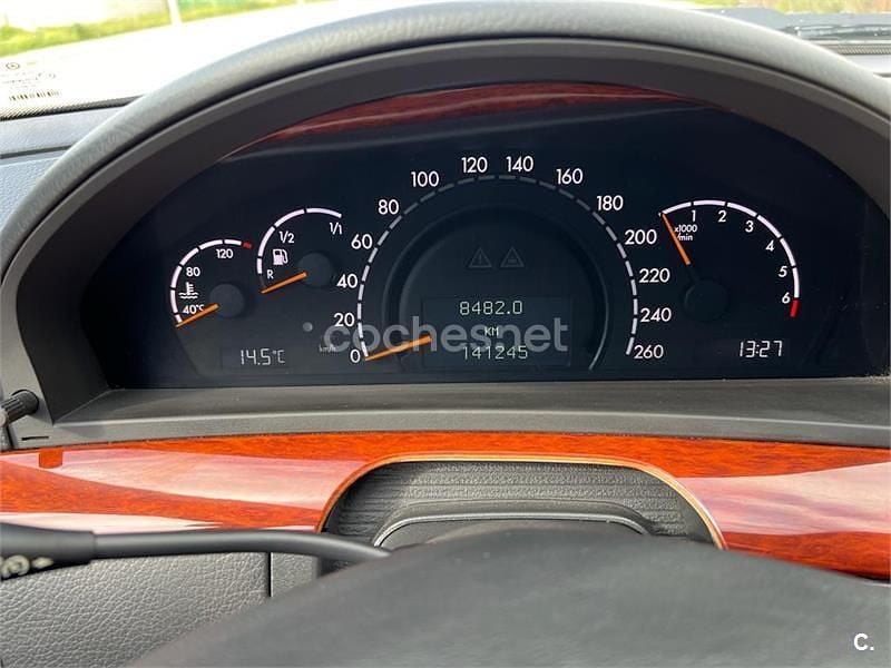 Usado Mercedes S320 231 CV (169 kW) 1999 Azul Berlina