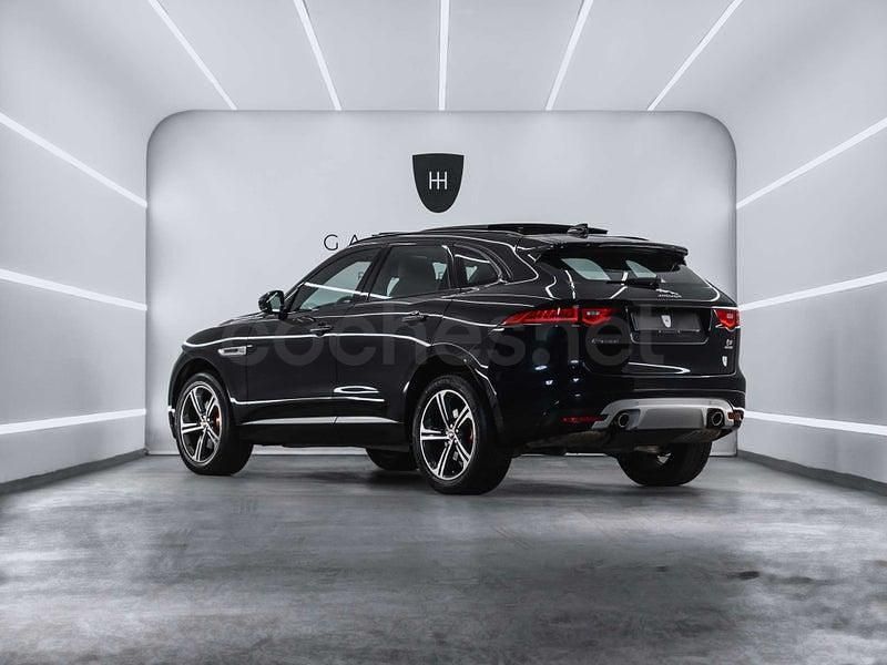 Usado Jaguar F-Pace S 300 CV (220 kW) 2018 Negro SUV
