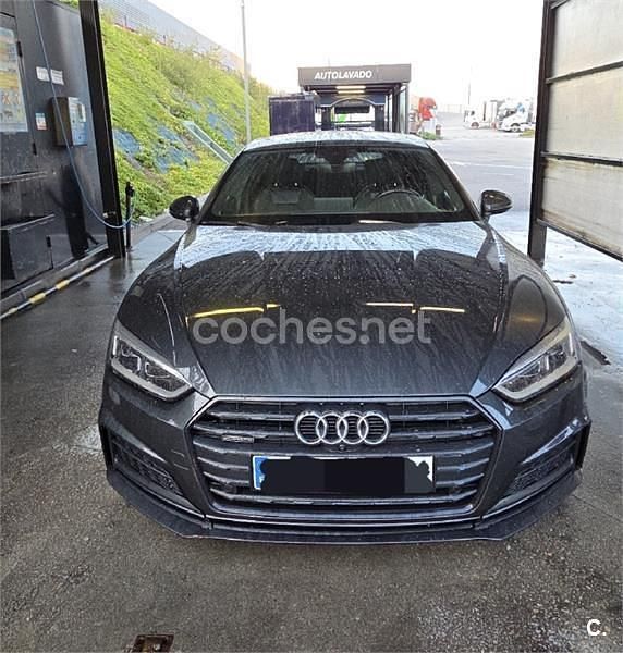 Negro Usado 2017 Audi A5 Sportback S-Line Berlina | 22.500 € (Un poco caro) - Imagen 1/2