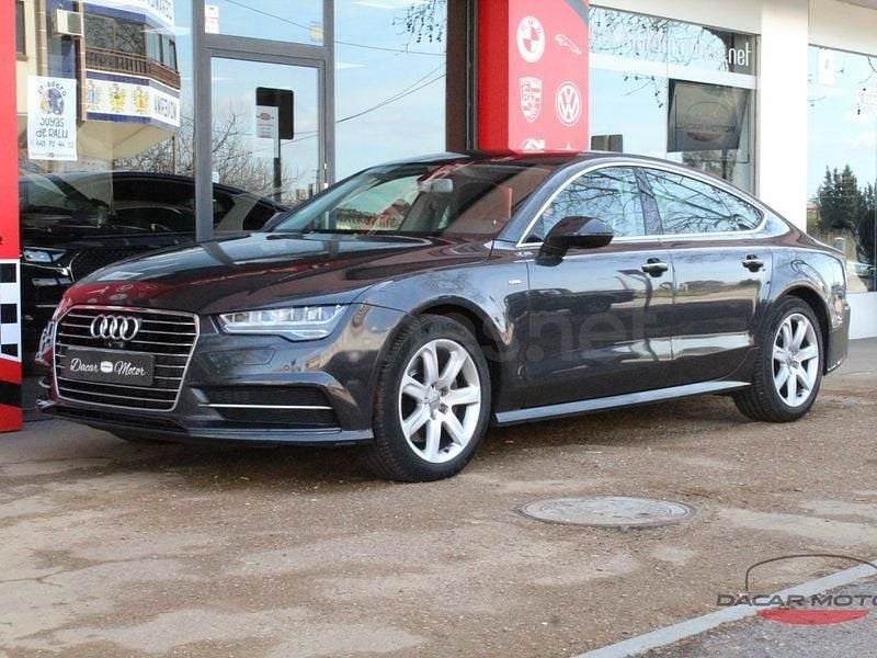 Usado Audi A7 Sportback S-Line 218 CV (160 kW) 2016 Negro Utilitario