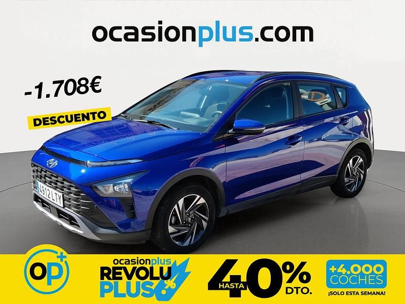 Usado Hyundai Bayon 100 CV (73 kW) 2021 Azul SUV