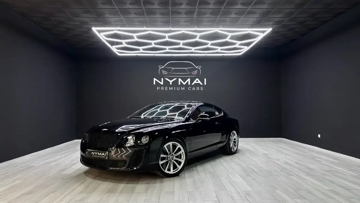 Usado Bentley Continental 630 CV (463 kW) 2010 Negro Descapotable