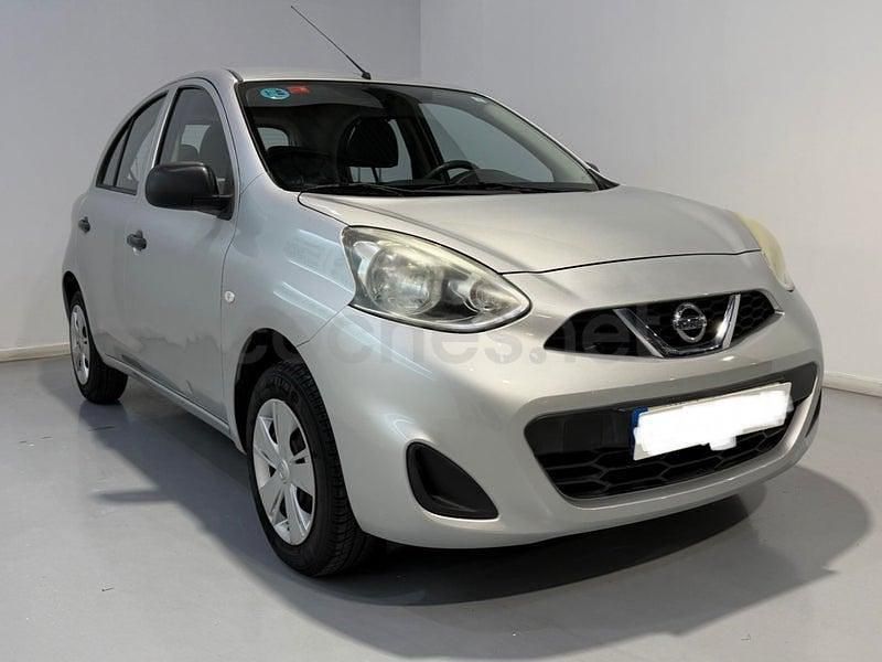 Usado Nissan Micra Acenta 80 CV (58 kW) 2017 Gris / plata Utilitario