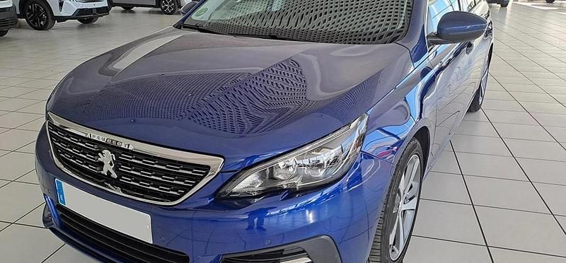 Bleu magnetic Usado 2019 Peugeot 308 Allure Familiar | 13.540 € (Caro) - Imagen 1/3