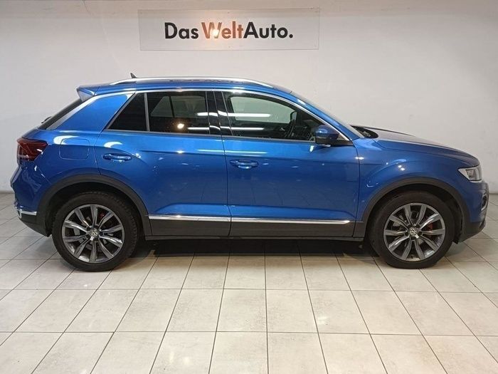 Usado VW T-Roc Sportline 150 CV (110 kW) 2019 Azul SUV