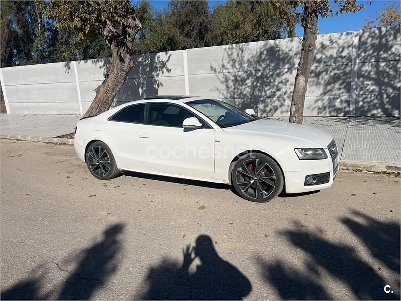 Blanco Usado 2009 Audi A5 Coupe | 9500 € (Precio justo) - Imagen 1/2