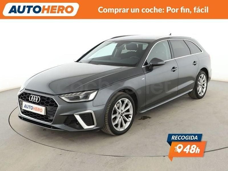 Usado Audi A4 S-Line 136 CV (100 kW) 2021 Gris / plata Familiar