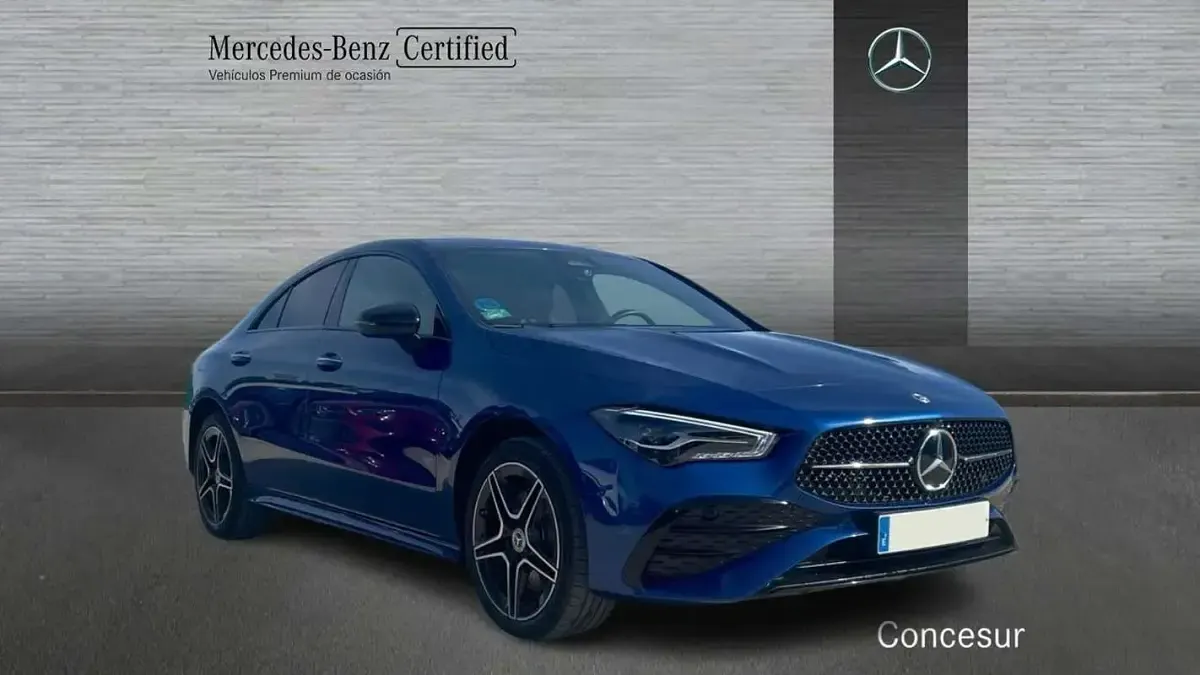 Usado Mercedes CLA250e 218 CV (160 kW) 2025 Negro Coupe