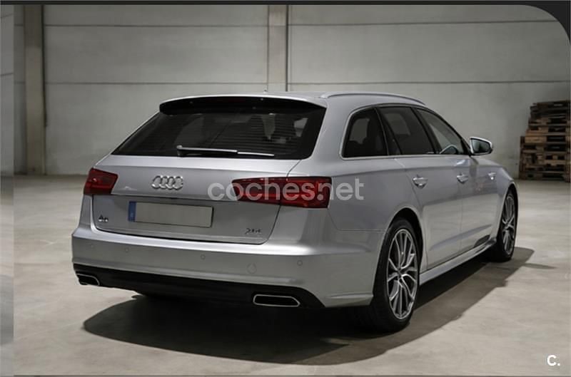 Usado Audi A6 Advanced 190 CV (139 kW) 2015 Gris / plata Familiar