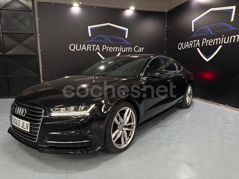 Negro Usado 2016 Audi A7 Sportback S-Line Utilitario | 28.999 € (Precio justo) - Imagen 1/4