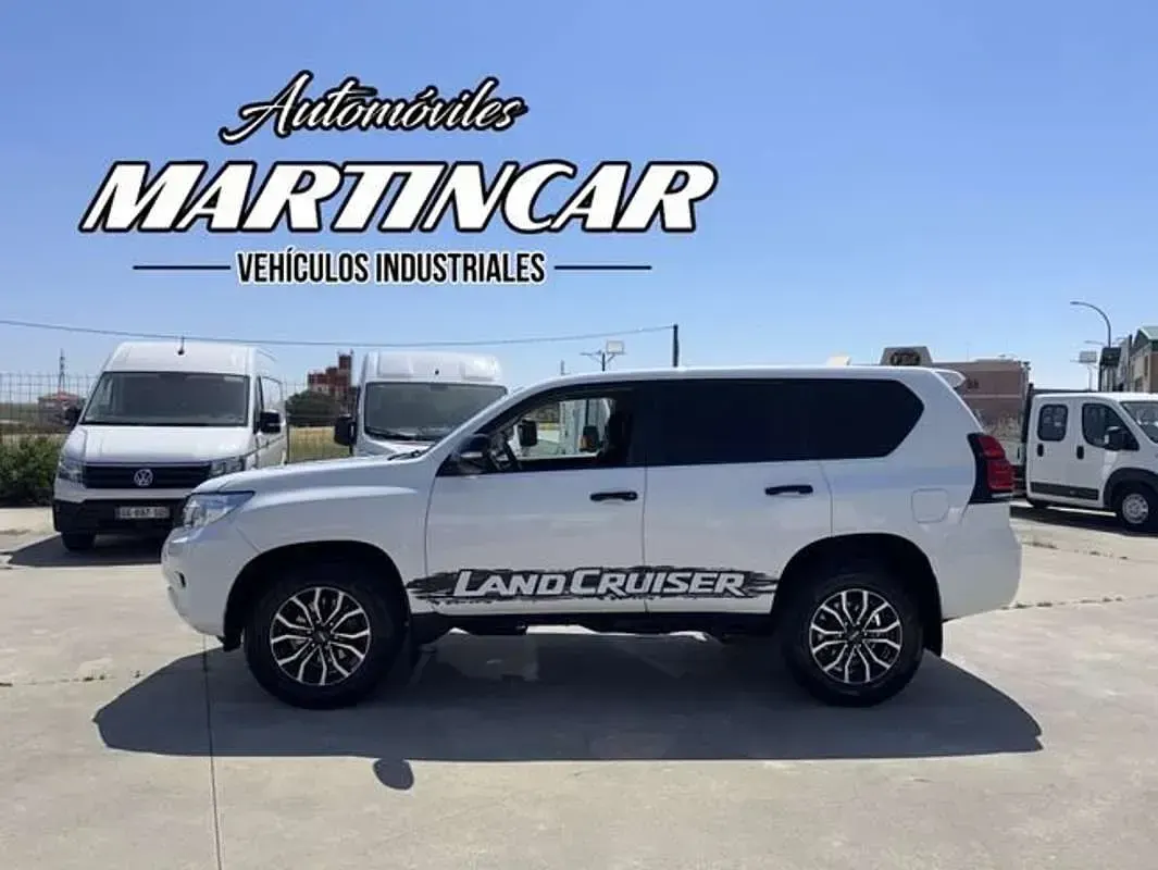 Usado Toyota Land Cruiser 177 CV (130 kW) 2018 Blanco SUV