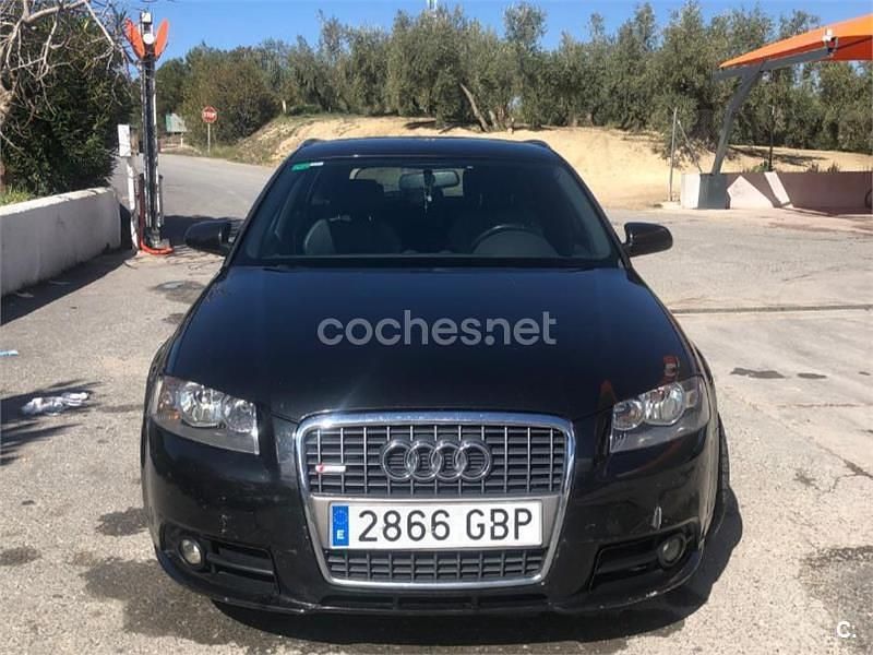 Usado Audi A3 Ambition 140 CV (102 kW) 2008 Negro Berlina