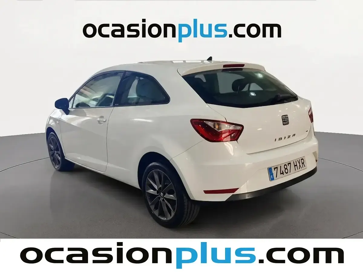 Usado Seat Ibiza I-Tech 90 CV (66 kW) 2014 Blanco Berlina