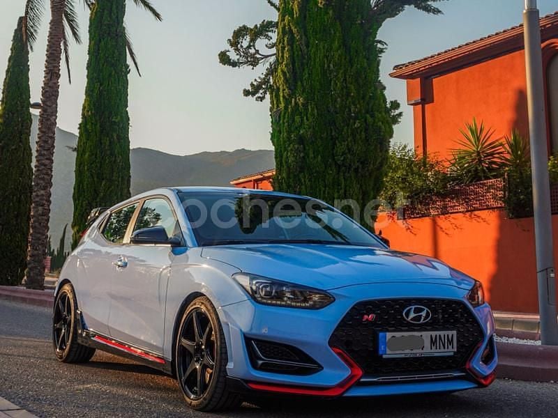 Usado Hyundai Veloster Turbo 186 CV (136 kW) 2017 Azul Utilitario