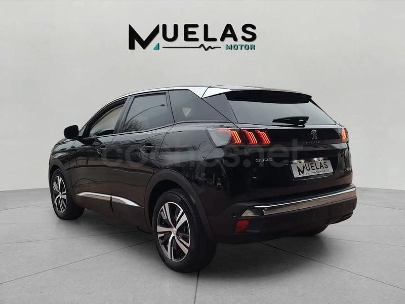 Usado Peugeot 3008 Allure 130 CV (95 kW) 2021 Negro SUV