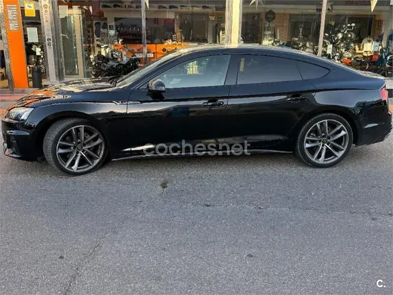 Usado Audi A5 Sportback 204 CV (150 kW) 2021 Negro Utilitario