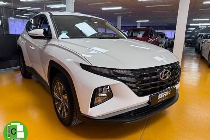 Usado Hyundai Tucson 150 CV (110 kW) 2021 Blanco SUV