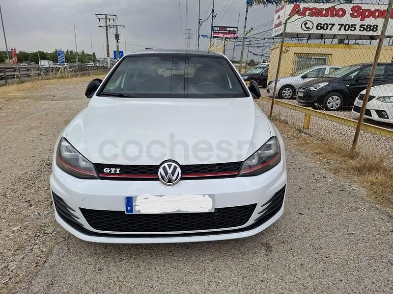 Usado VW Golf VII GTI 220 CV (161 kW) 2013 Blanco Berlina