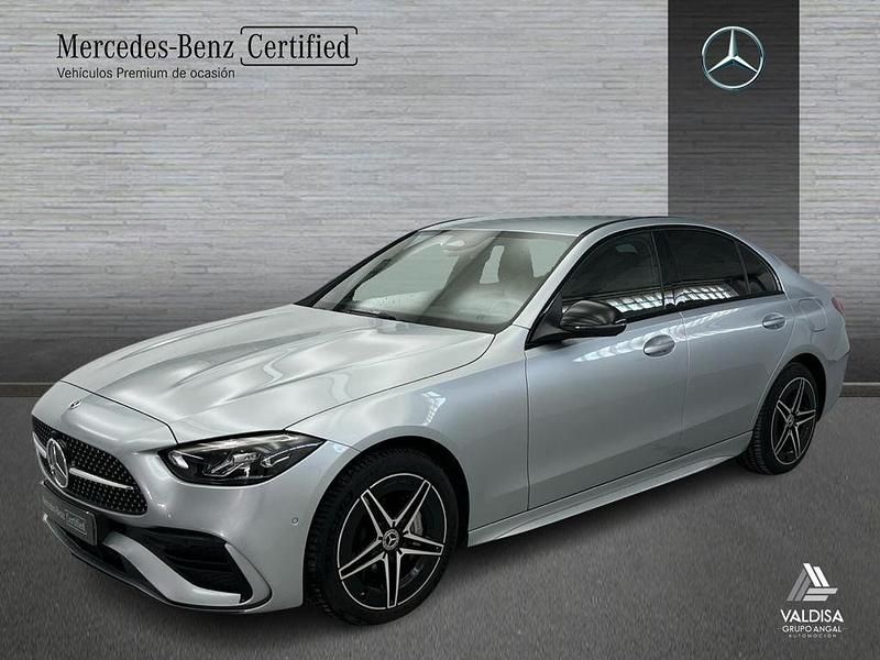 Usado Mercedes C300e AMG line 313 CV (230 kW) 2024 Gris / plata Berlina