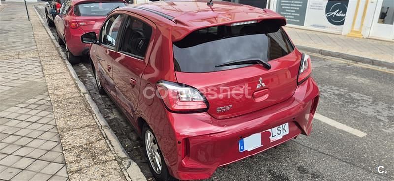 Usado Mitsubishi Space Star Motion 80 CV (58 kW) 2021 Rojo Utilitario