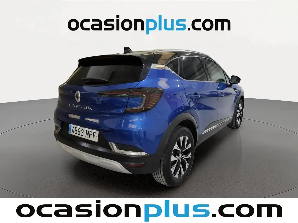 Usado Renault Captur Techno 91 CV (66 kW) 2024 Azul SUV