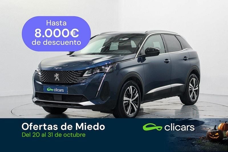 Azul Usado 2023 Peugeot 3008 GT SUV | 25.490 € (Precio justo) - Imagen 1/4