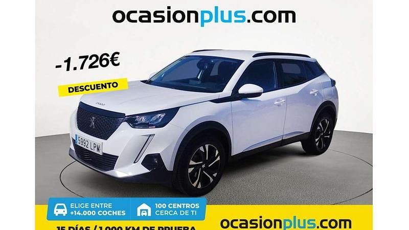 Blanco Usado 2021 Peugeot 2008 Allure SUV | 16.810 € (Caro) - Imagen 1/4