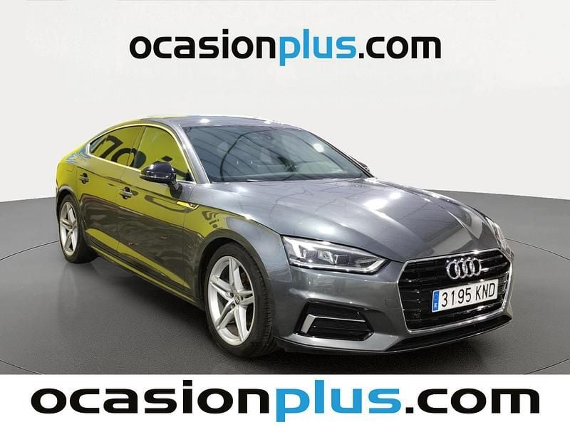 Usado Audi A5 Sport 150 CV (110 kW) 2018 Gris Coupe