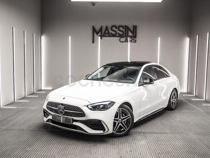 Usado Mercedes C220 200 CV (147 kW) 2022 Blanco Berlina