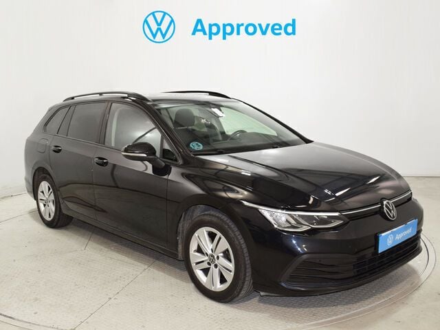 Negro Usado 2021 VW Golf VIII Familiar | 17.300 € (Precio justo) - Imagen 1/4