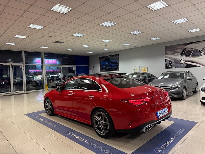 Usado Mercedes CLA180 136 CV (100 kW) 2019 Rojo Berlina