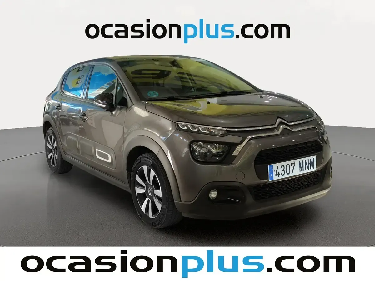 Usado Citroën C3 PureTech 83 CV (61 kW) 2024 Gris Utilitario
