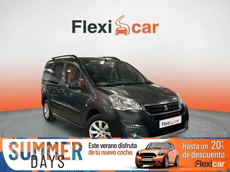 Gris Usado 2016 Peugeot Partner Active+ Monovolumen | 12.590 € - Imagen 1/4