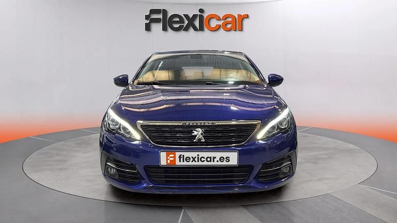 Usado Peugeot 308 Style 131 CV (96 kW) 2020 Azul Utilitario