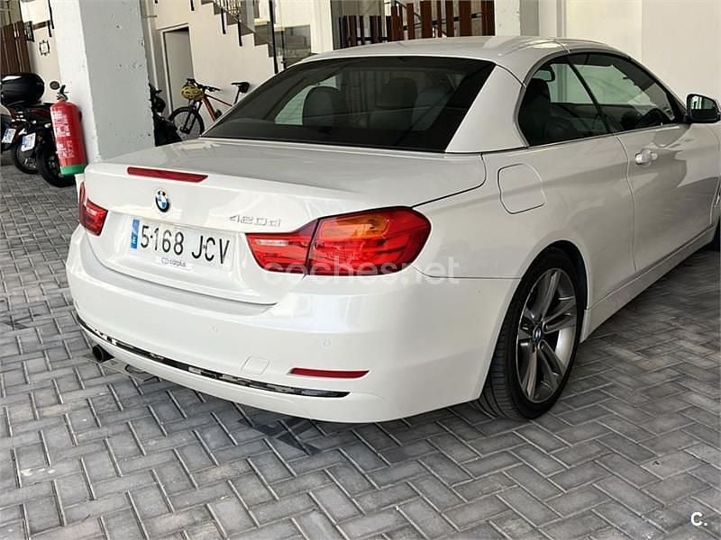 Usado BMW 420 184 HP (135 kW) 2015 Branco Cabrios