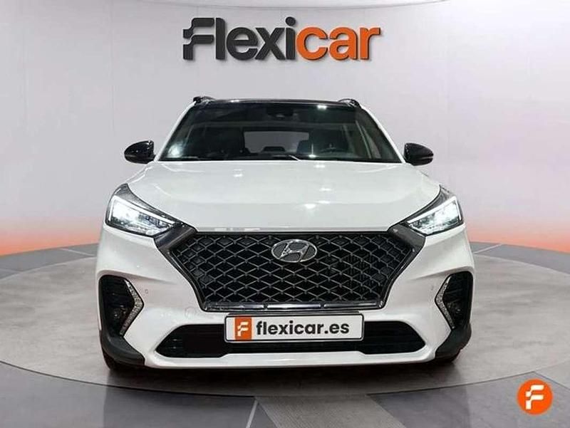 Usado Hyundai Tucson N Line 185 CV (136 kW) 2019 Negro SUV