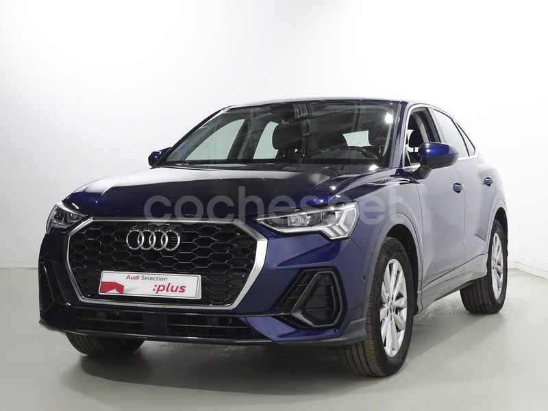 Azul Usado 2022 Audi Q3 Sportback Advanced Plus SUV | 36.400 € (Precio justo) - Imagen 1/4