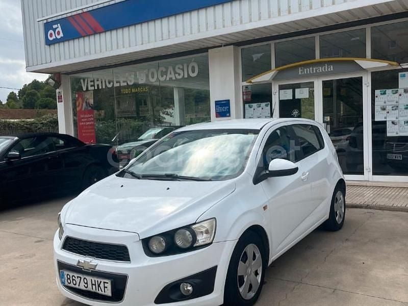 Usado Chevrolet Aveo LS 84 CV (61 kW) 2011 Blanco Berlina